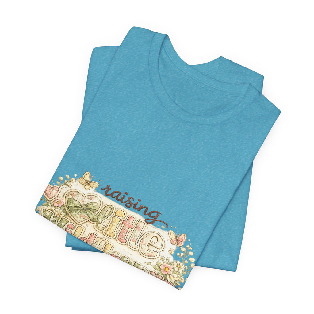 Raising Little Wildflowers — Cute Mom & Kids Graphic Tee
