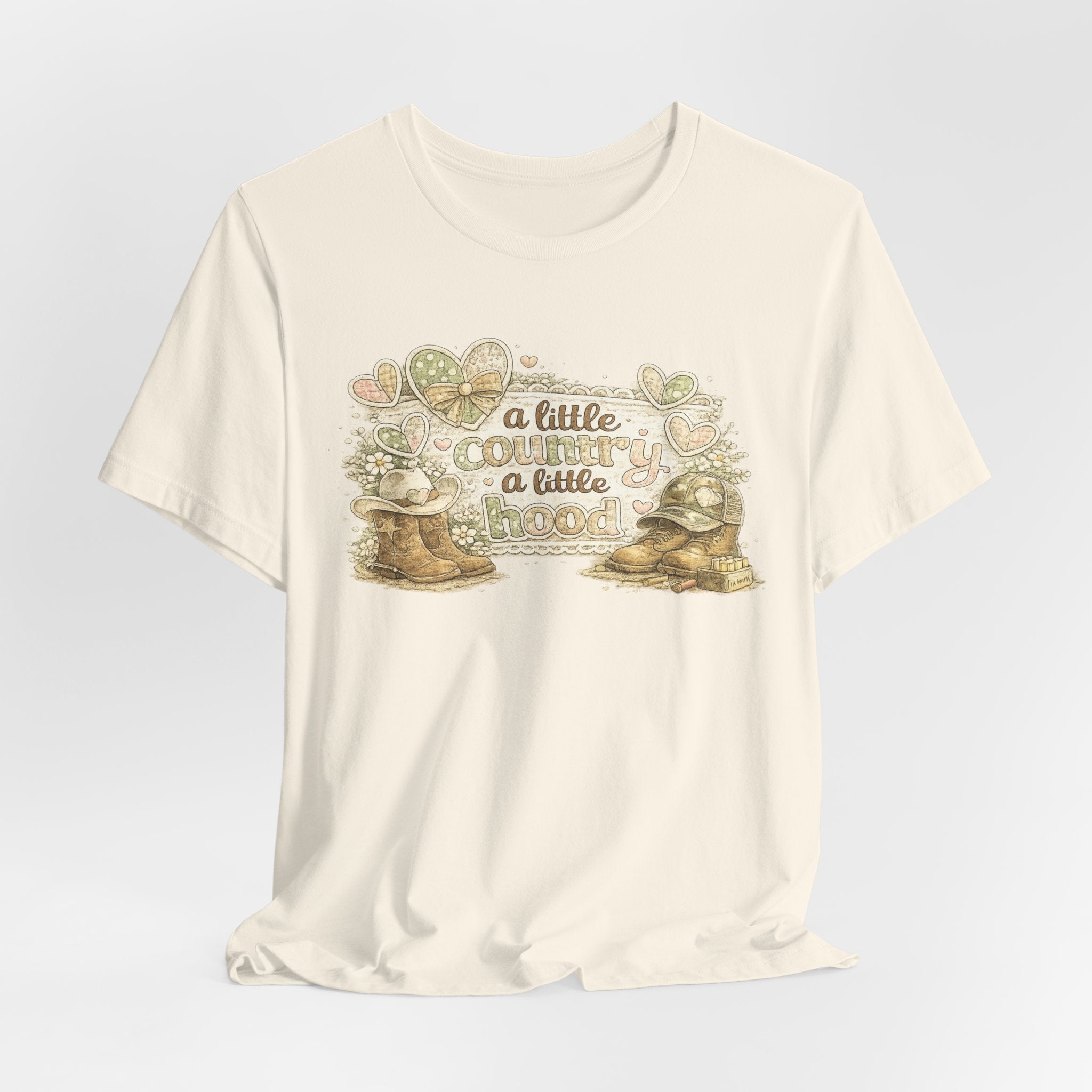 A Little Country A Little Hood — Funny Women's Graphic Tee