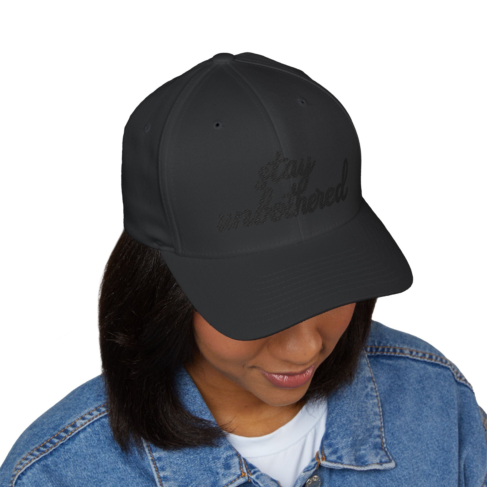 Stay Unbothered Embroidered Cap