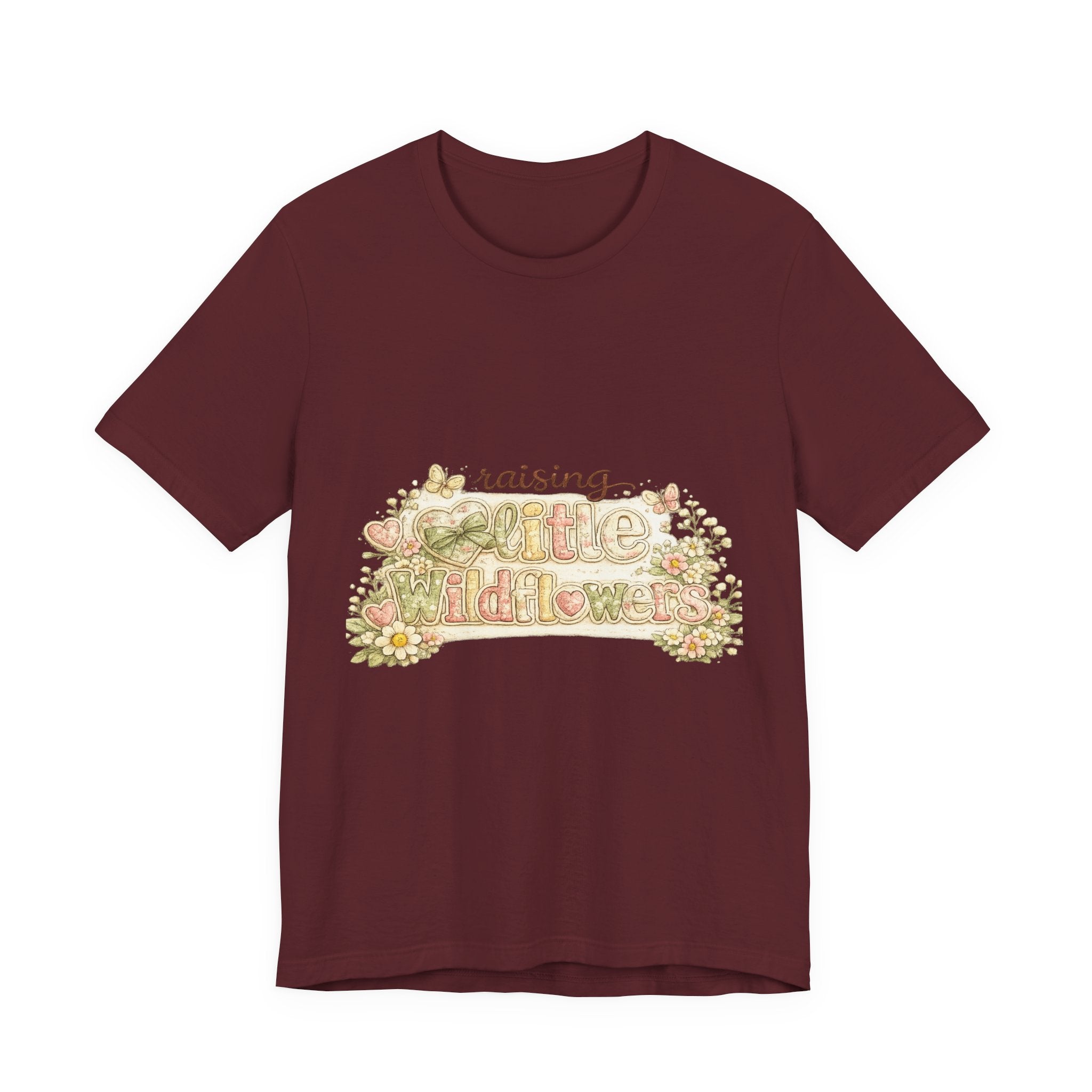 Raising Little Wildflowers — Cute Mom & Kids Graphic Tee