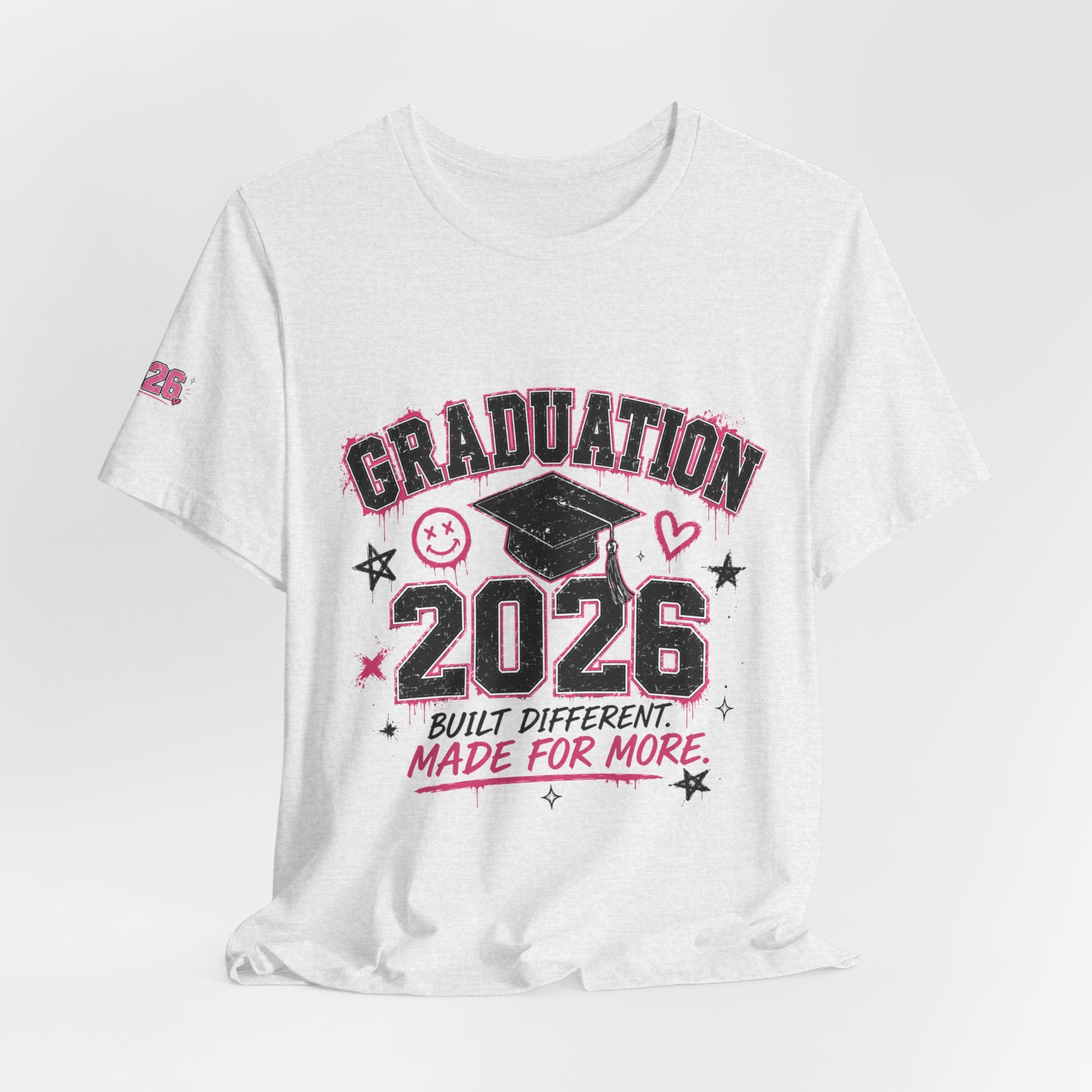 Class of 2026 Senior T-Shirt — “On Wednesdays We Wear Pink” So Fetch Graduation Tee