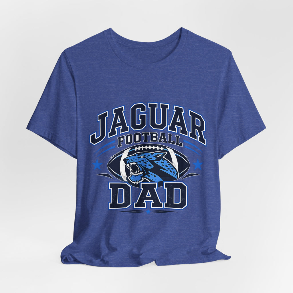 Jaguar Football Dad — Proud School Football Parent Graphic Tee