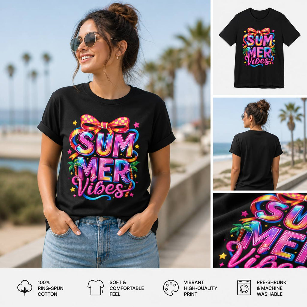 End of School Year Summer Vibes Tee — Last Day of School Shirt