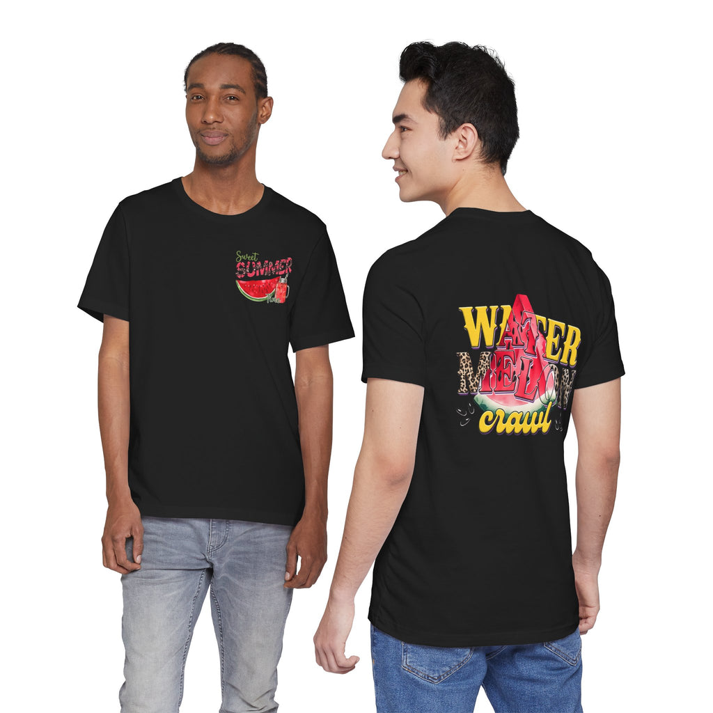 Sweet Summer Time Waterlemon Crawl — Funny Summer Women's Graphic Tee