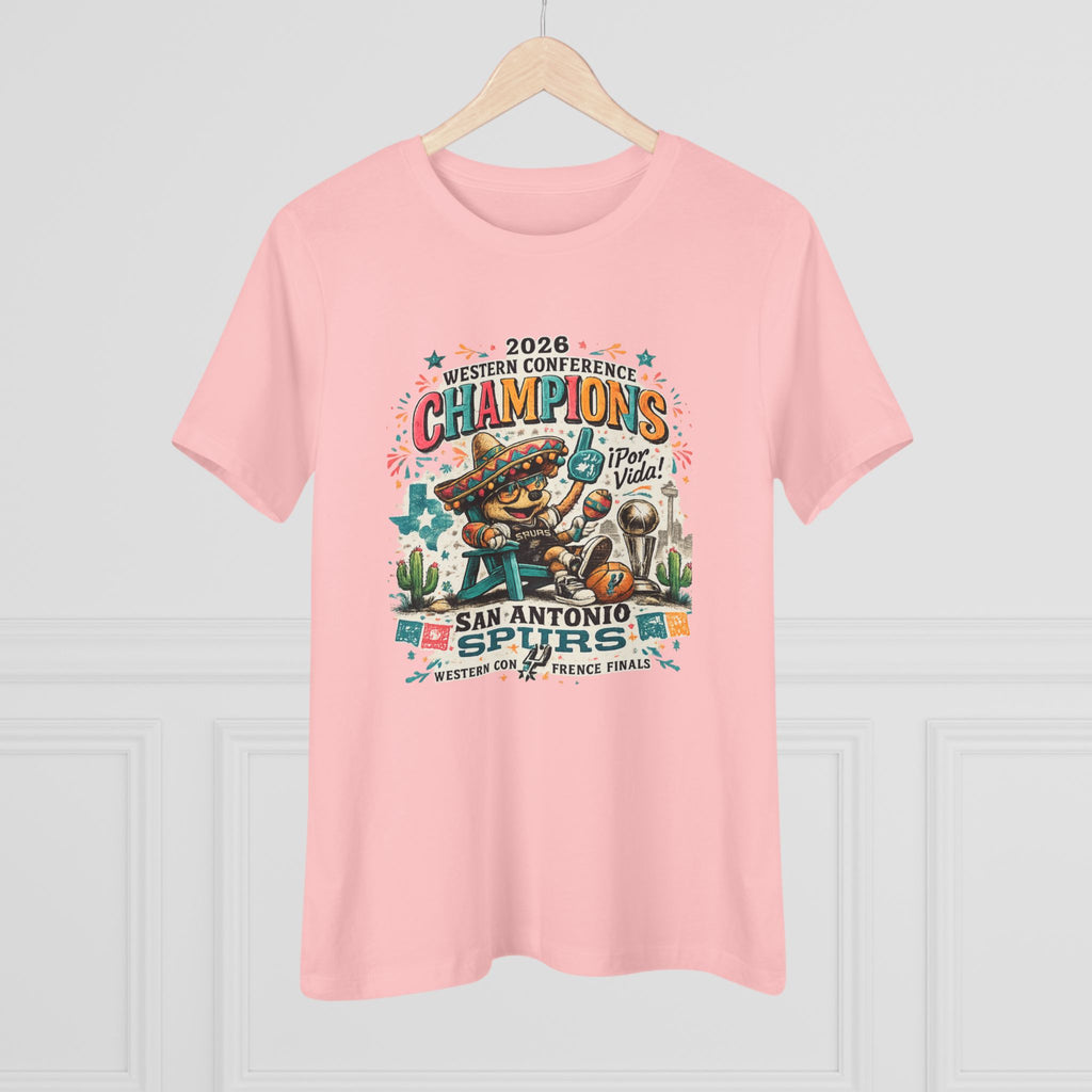 Spurs Champs Women's Cotton Tee — Championship Fan Shirt