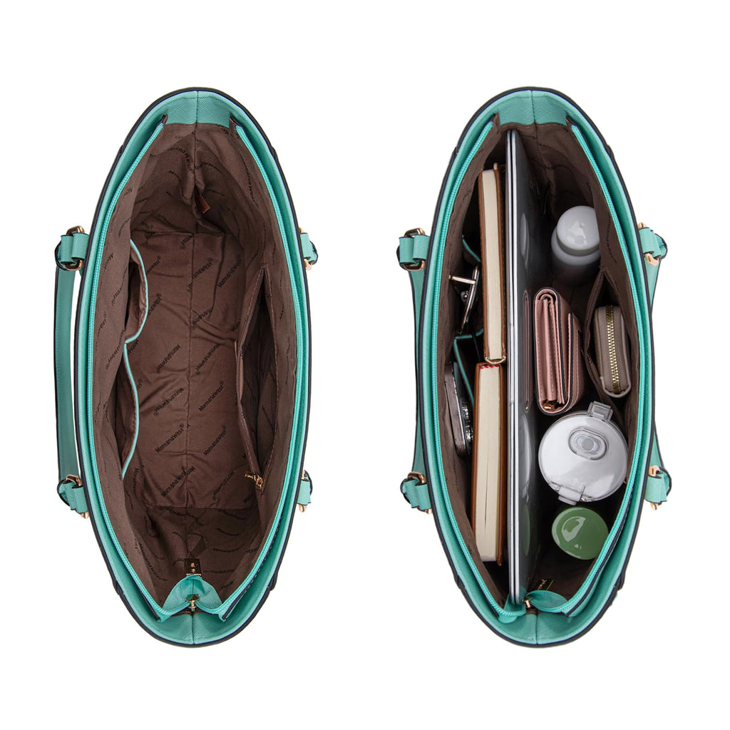 Montana West 3PCS Purses for Women Tote Bag and Wallet Set Shoulder Satchel Handbags