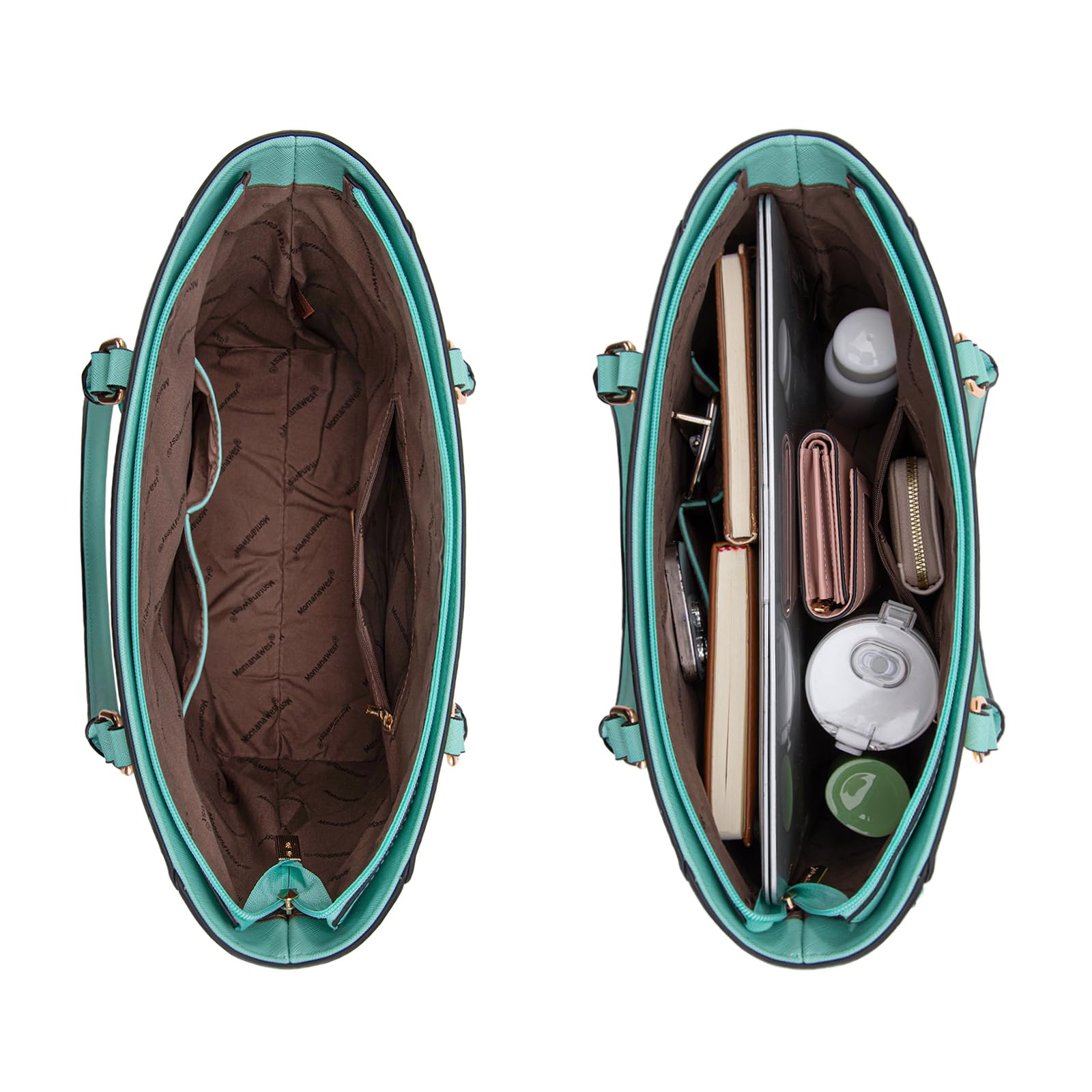 Montana West 3PCS Purses for Women Tote Bag and Wallet Set Shoulder Satchel Handbags