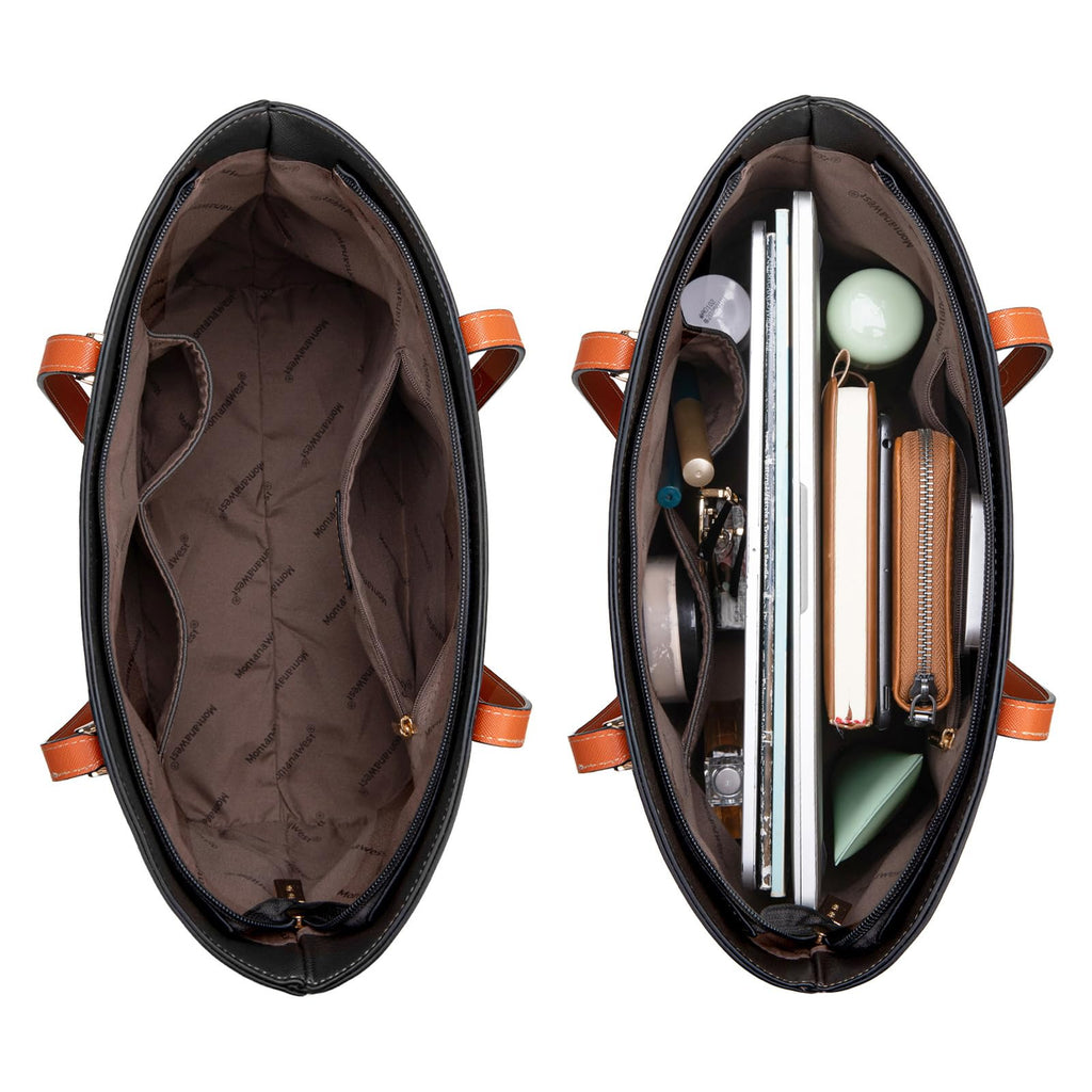 Montana West 3PCS Purses for Women Tote Bag and Wallet Set Shoulder Satchel Handbags