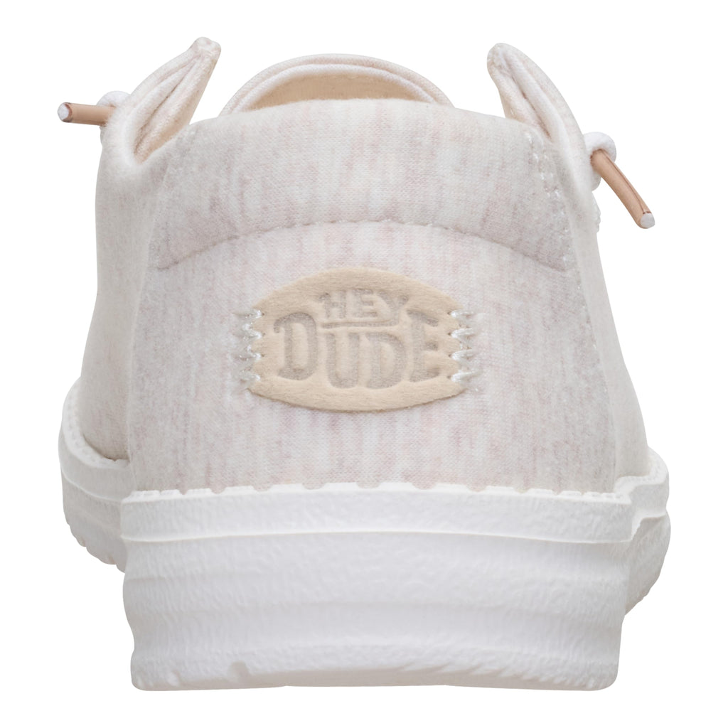 HEYDUDE Women’s Wendy Stretch Jersey Slip On Shoes | Lightweight Comfortable Travel Loafers with Elastic Laces