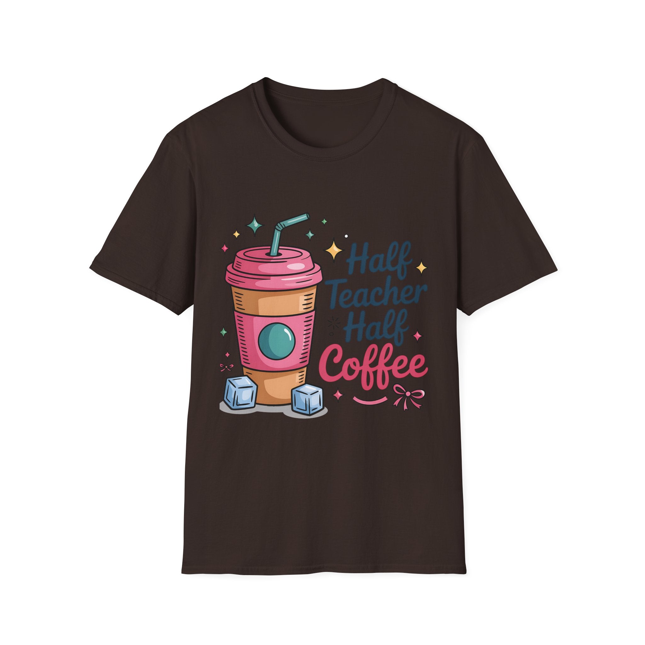 Half coffee half teacher