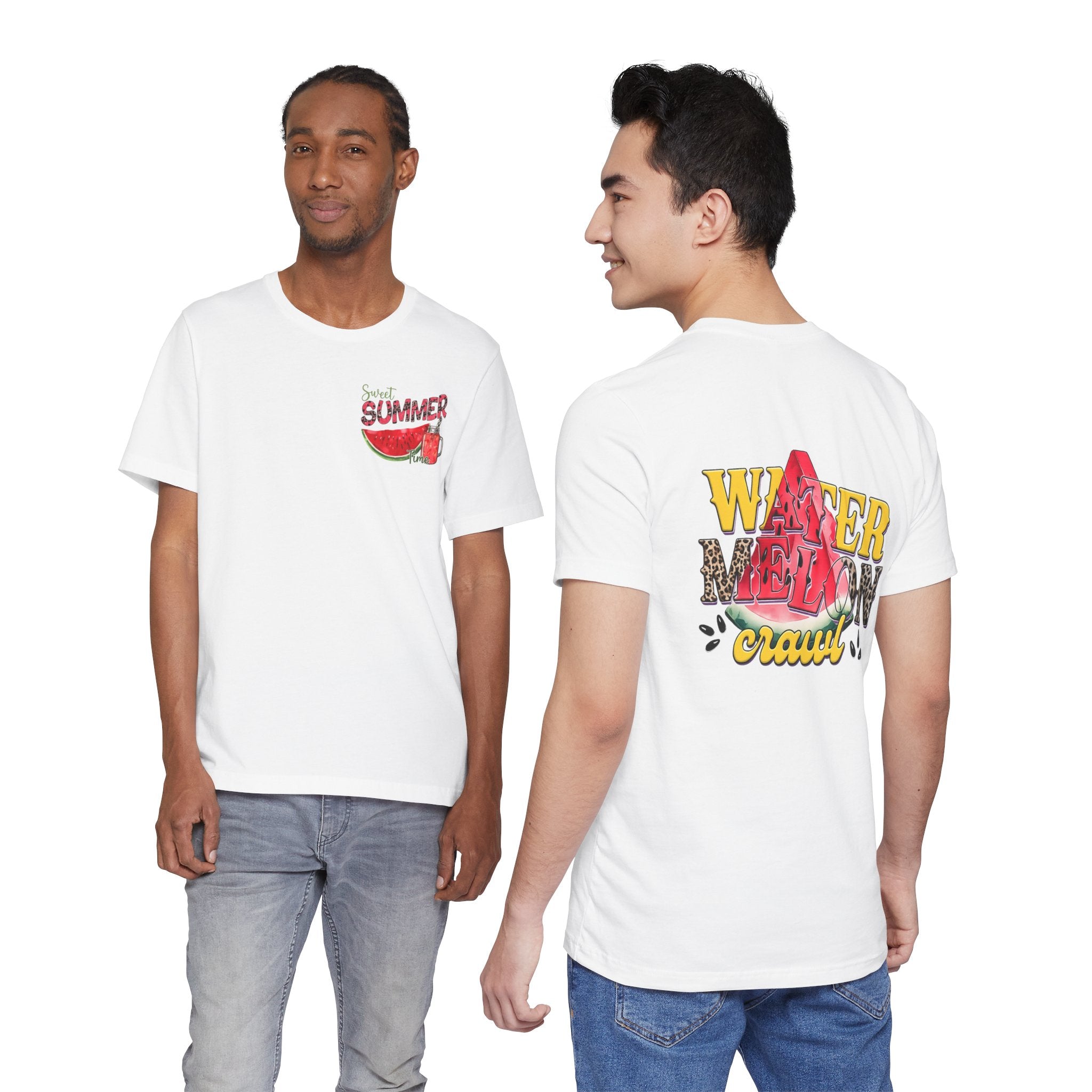 Sweet Summer Time Waterlemon Crawl — Funny Summer Women's Graphic Tee