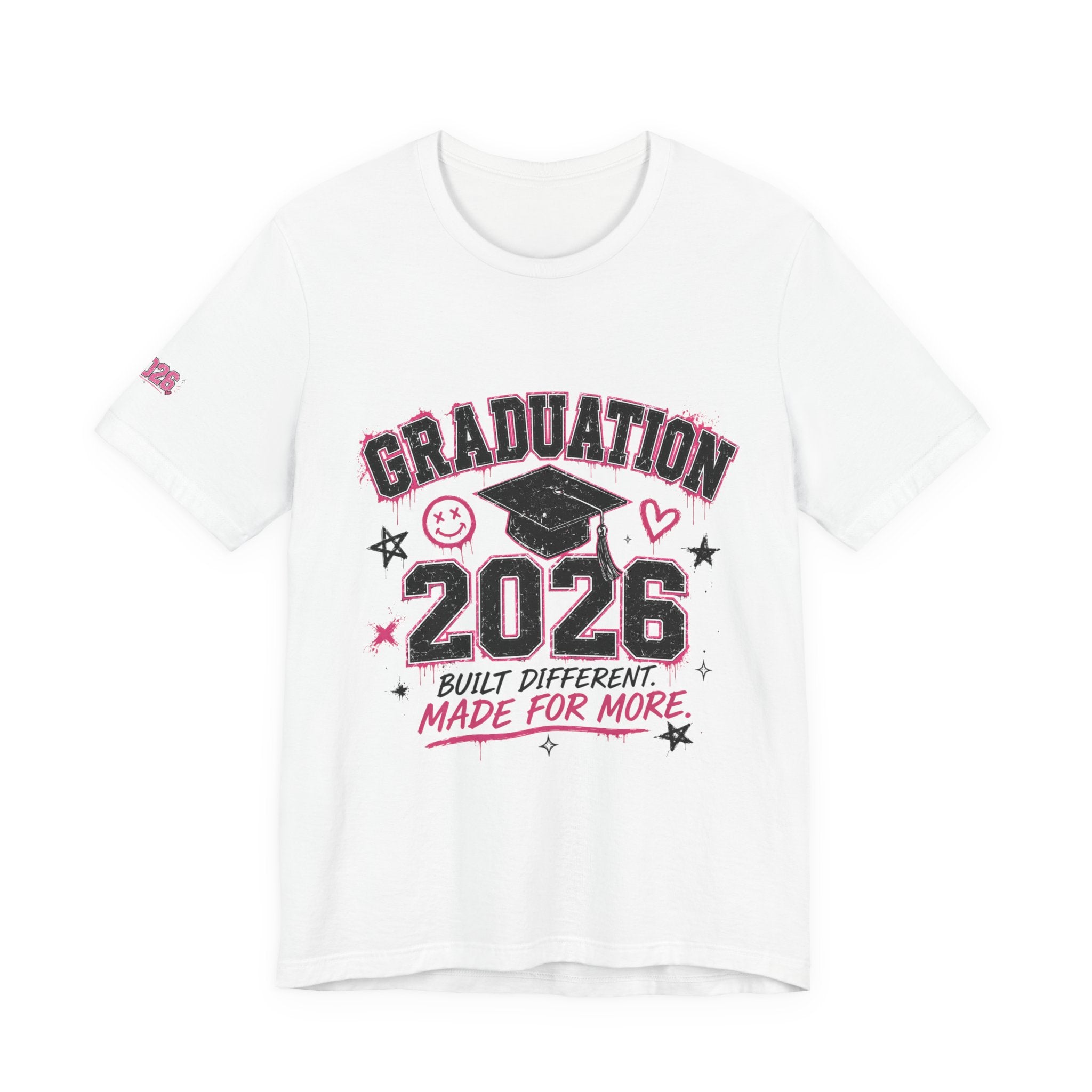 Class of 2026 Senior T-Shirt — “On Wednesdays We Wear Pink” So Fetch Graduation Tee