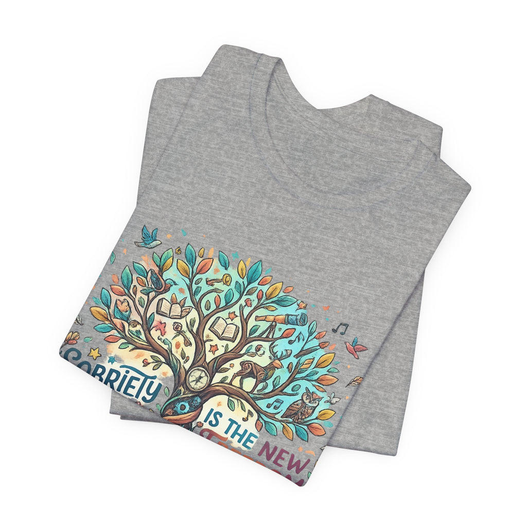 Sobriety Is the New Freedom — Inspirational Women's Graphic Tee