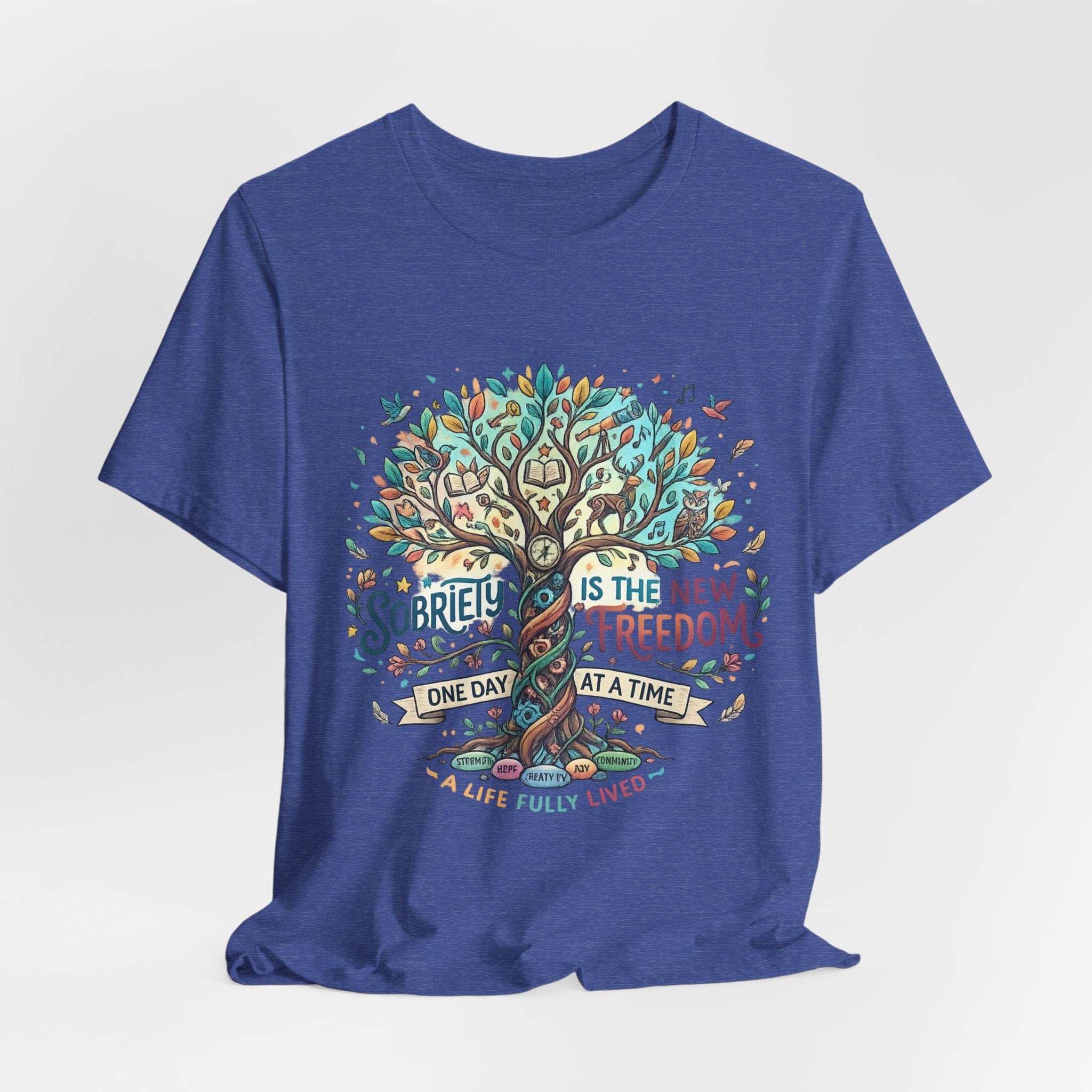 Sobriety Is the New Freedom — Inspirational Women's Graphic Tee