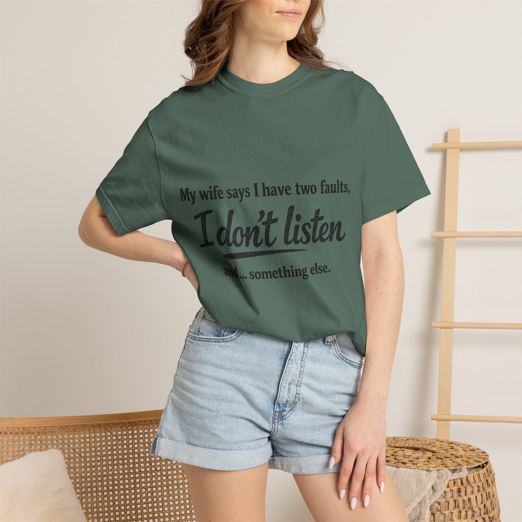 Unisex Garment-Dyed T-shirt