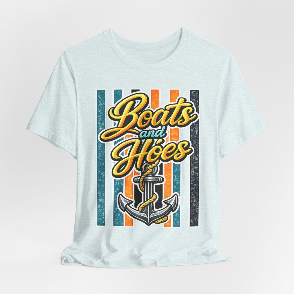 Boats and Hoes — Funny Women's Lake Graphic Tee