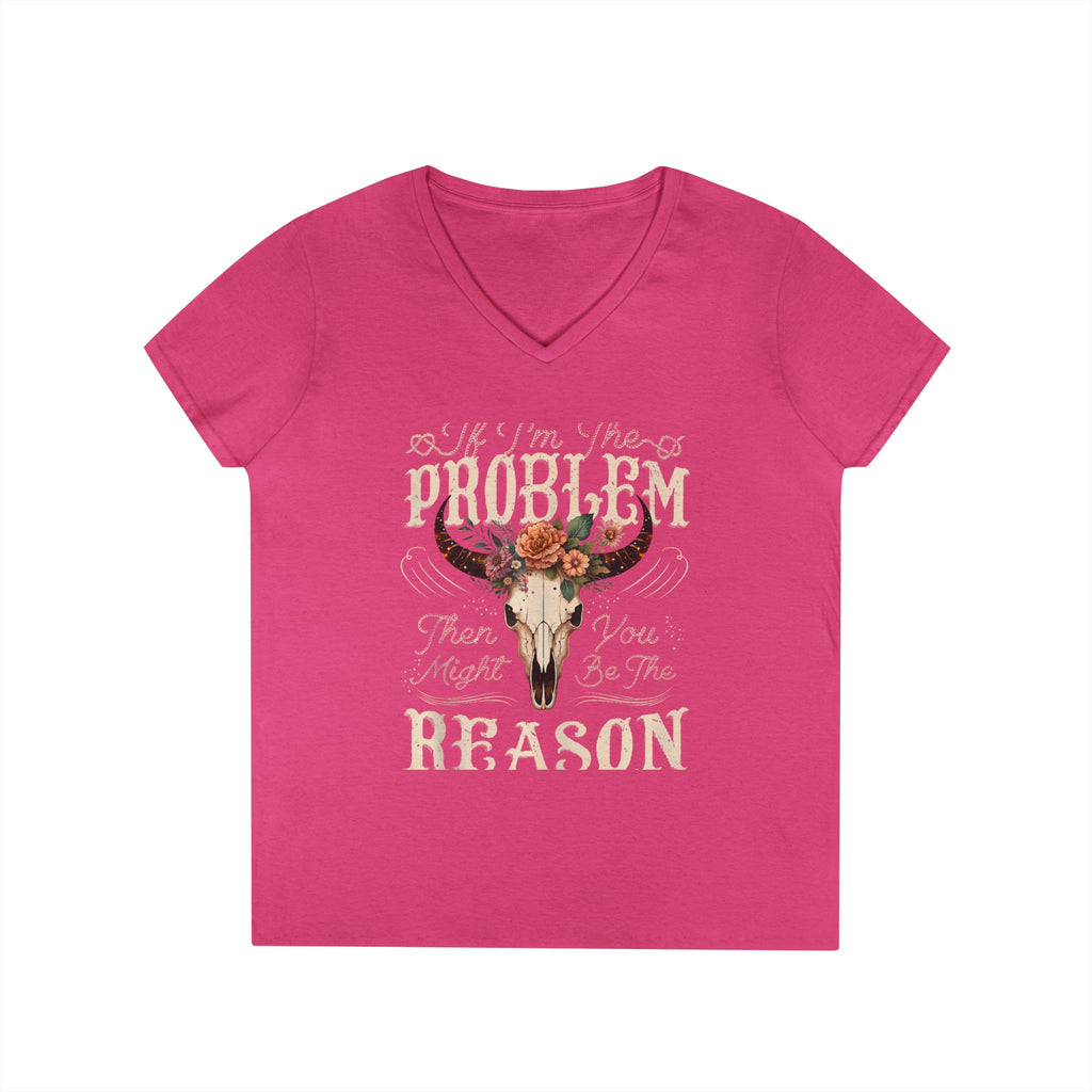 Ladies' V-Neck T-Shirt