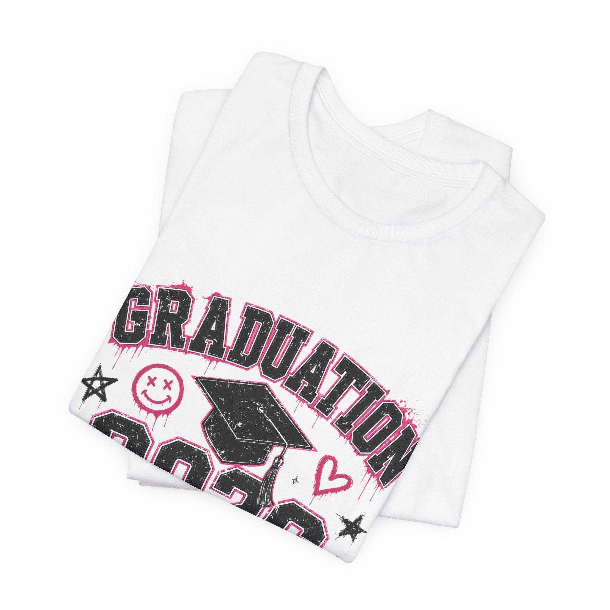 Class of 2026 Senior T-Shirt — “On Wednesdays We Wear Pink” So Fetch Graduation Tee