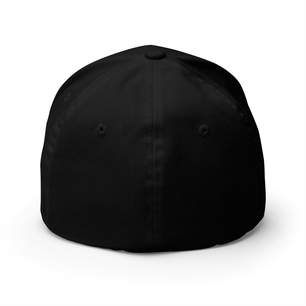 Unhinged Embroidered Closed-Back Cap — Minimal Script Baseball Hat