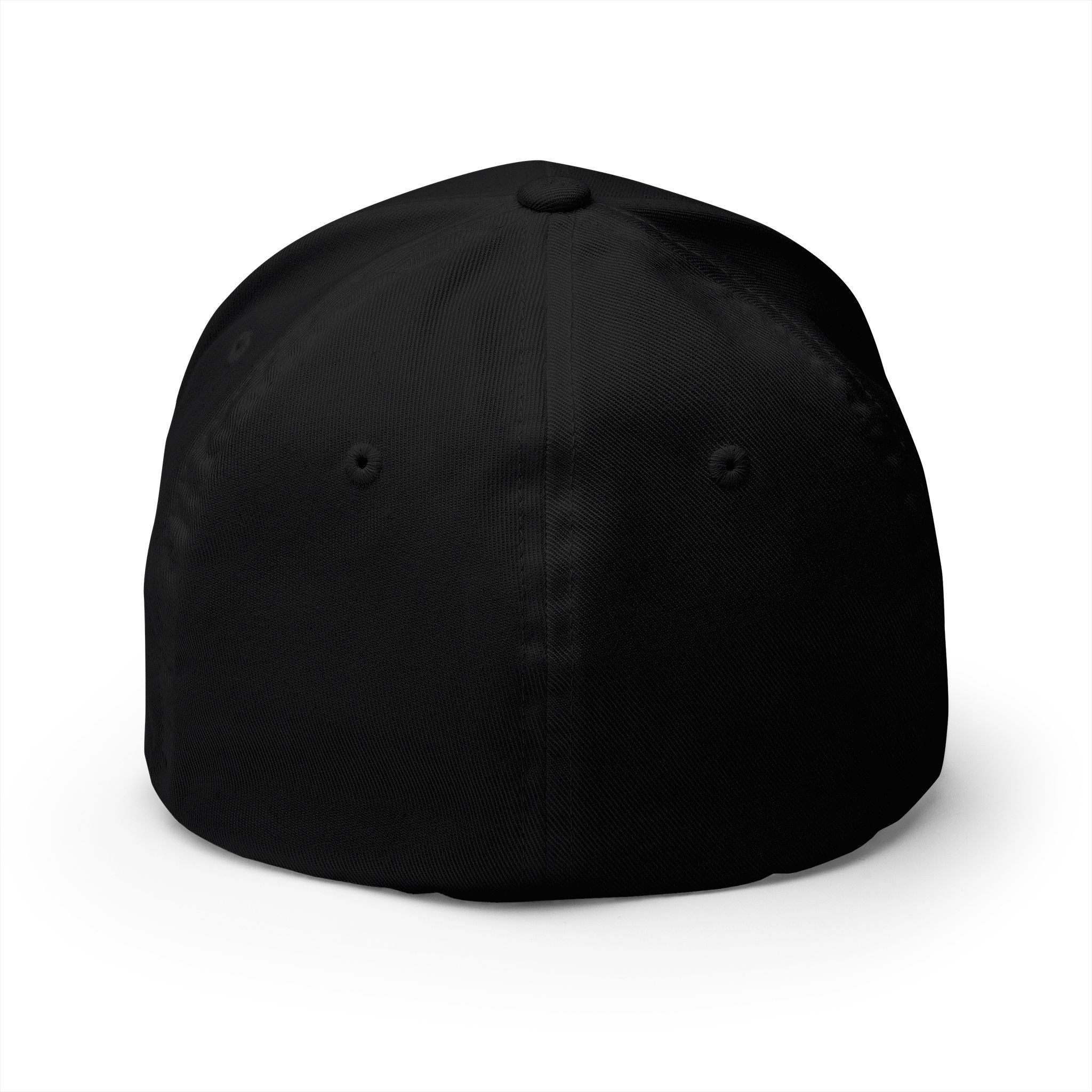 Unhinged Embroidered Closed-Back Cap — Minimal Script Baseball Hat