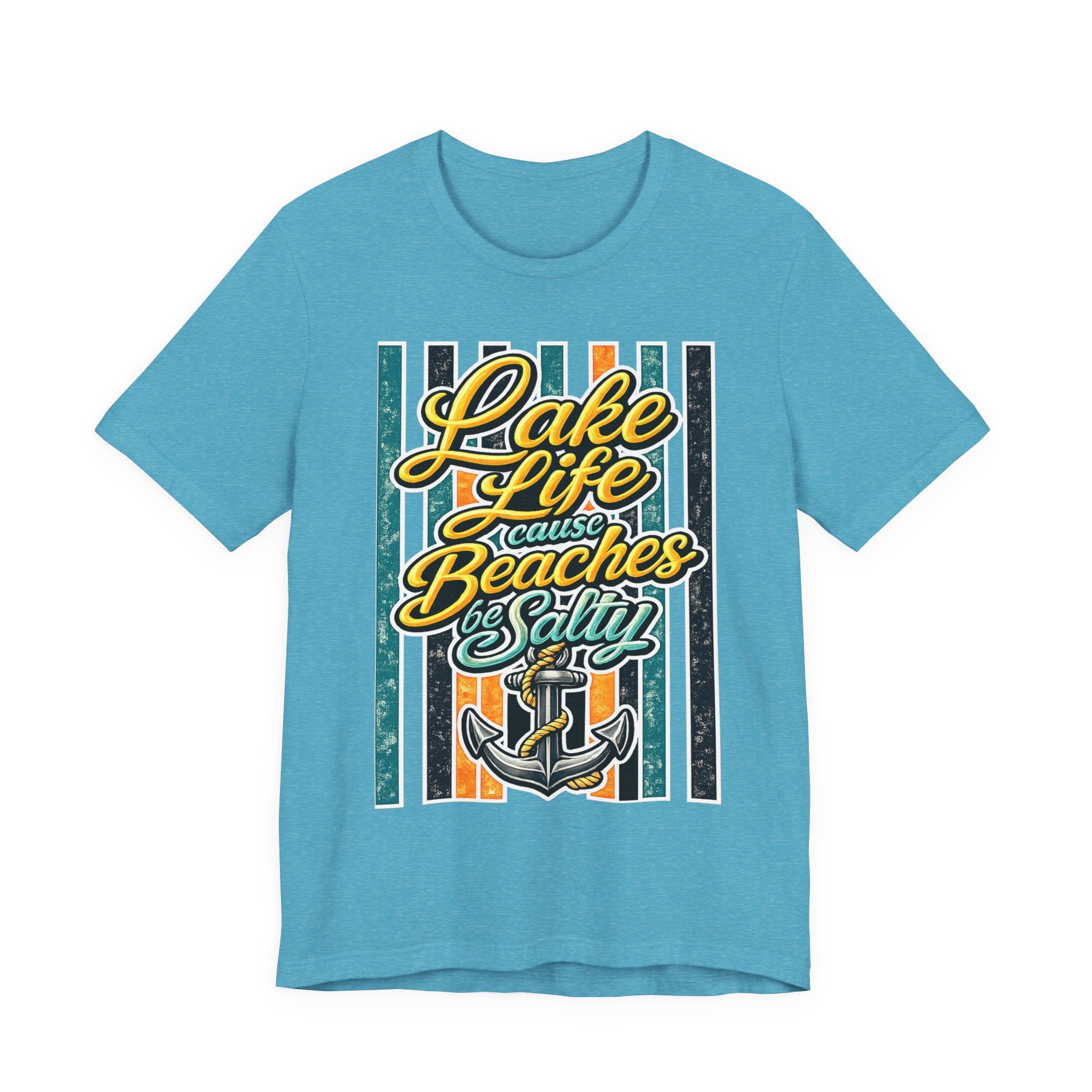 Lake Life 'Cause Beaches Be Salty — Funny Women's Graphic Tee