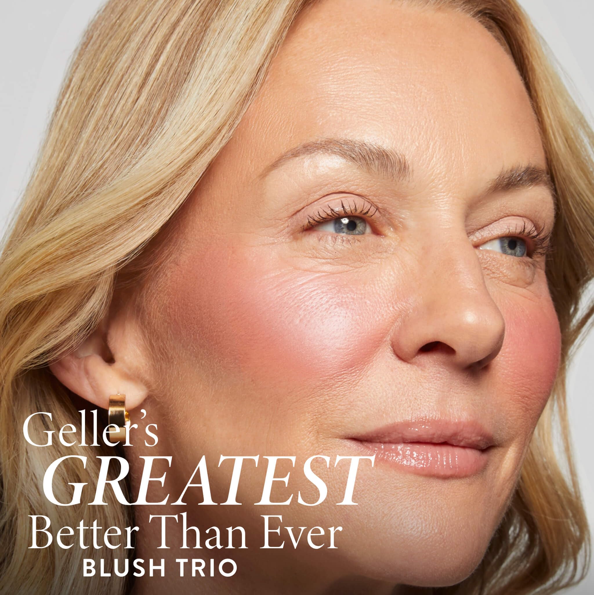 LAURA GELLER NEW YORK Geller's Greatest Lift-n-Glow Baked Trio Palette - Highlighter, Blush, Bronzer - All Skin Tones