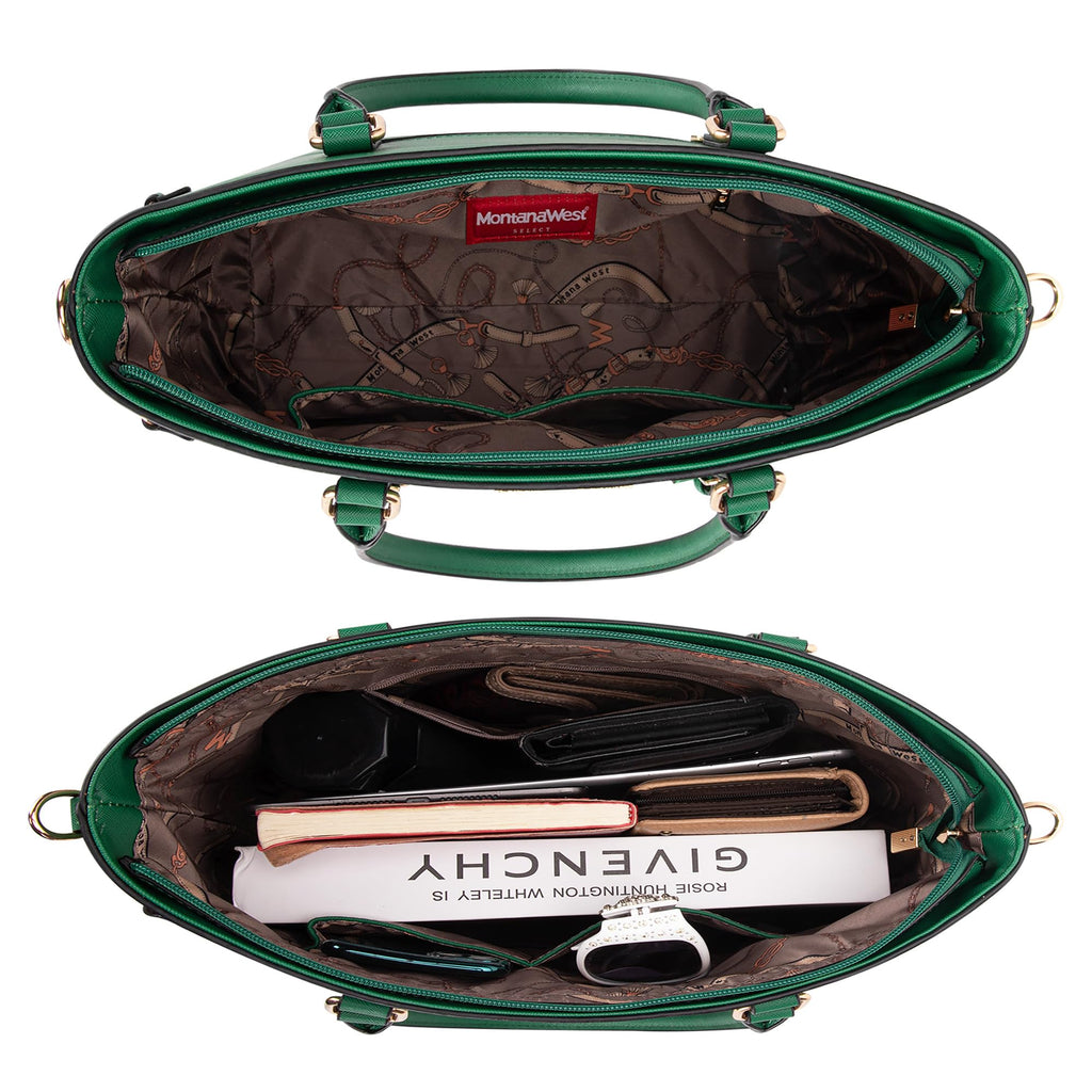 Montana West 3PCS Purses for Women Tote Bag and Wallet Set Shoulder Satchel Handbags