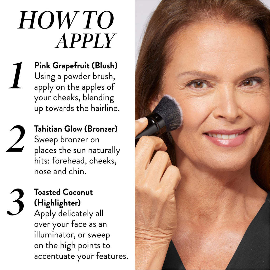 LAURA GELLER NEW YORK Geller's Greatest Lift-n-Glow Baked Trio Palette - Highlighter, Blush, Bronzer - All Skin Tones