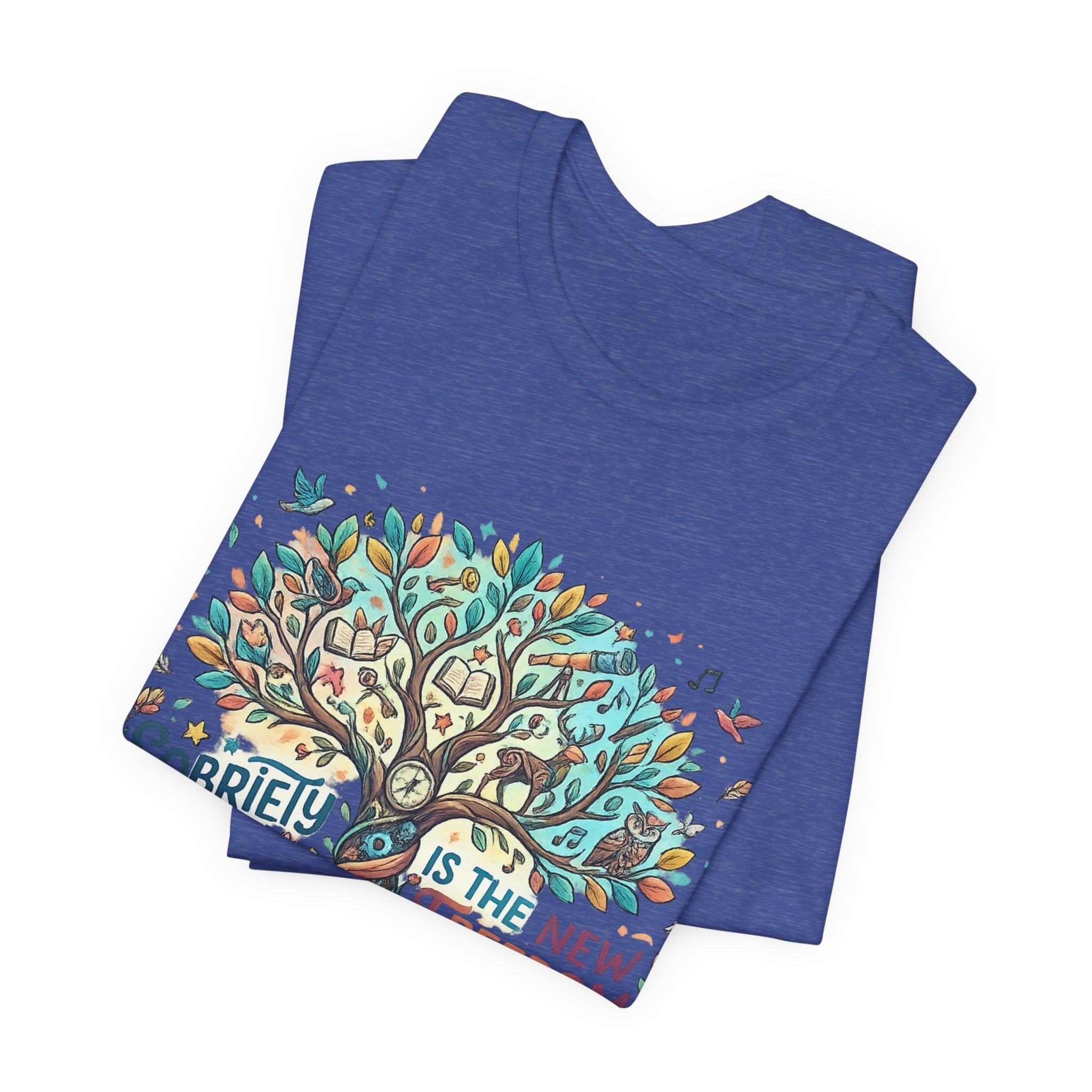 Sobriety Is the New Freedom — Inspirational Women's Graphic Tee