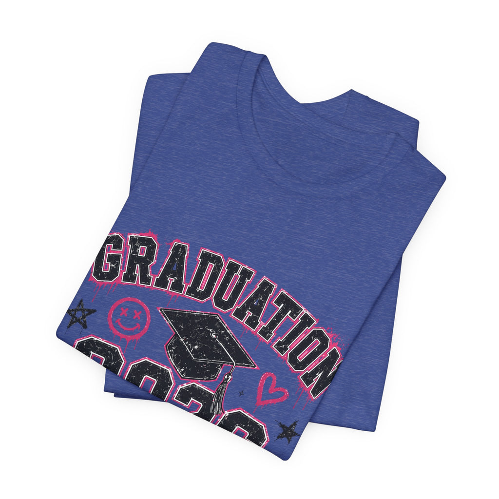 Class of 2026 Senior T-Shirt — “On Wednesdays We Wear Pink” So Fetch Graduation Tee