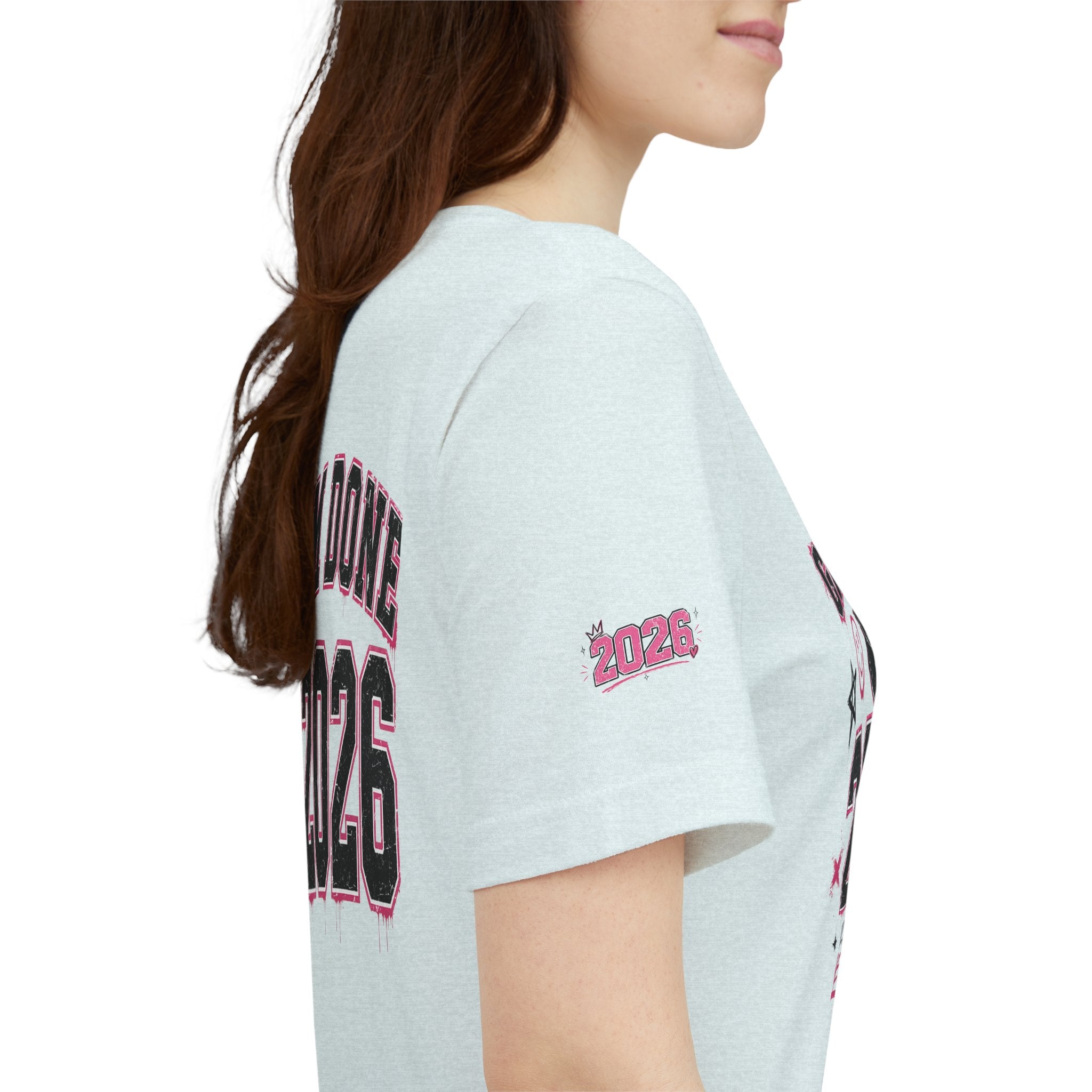 Class of 2026 Senior T-Shirt — “On Wednesdays We Wear Pink” So Fetch Graduation Tee