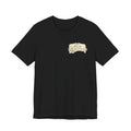 Chin Up Buttercup (Front) Hide Your Crazy and Act Like a Lady (Back) — Funny Women's Tee