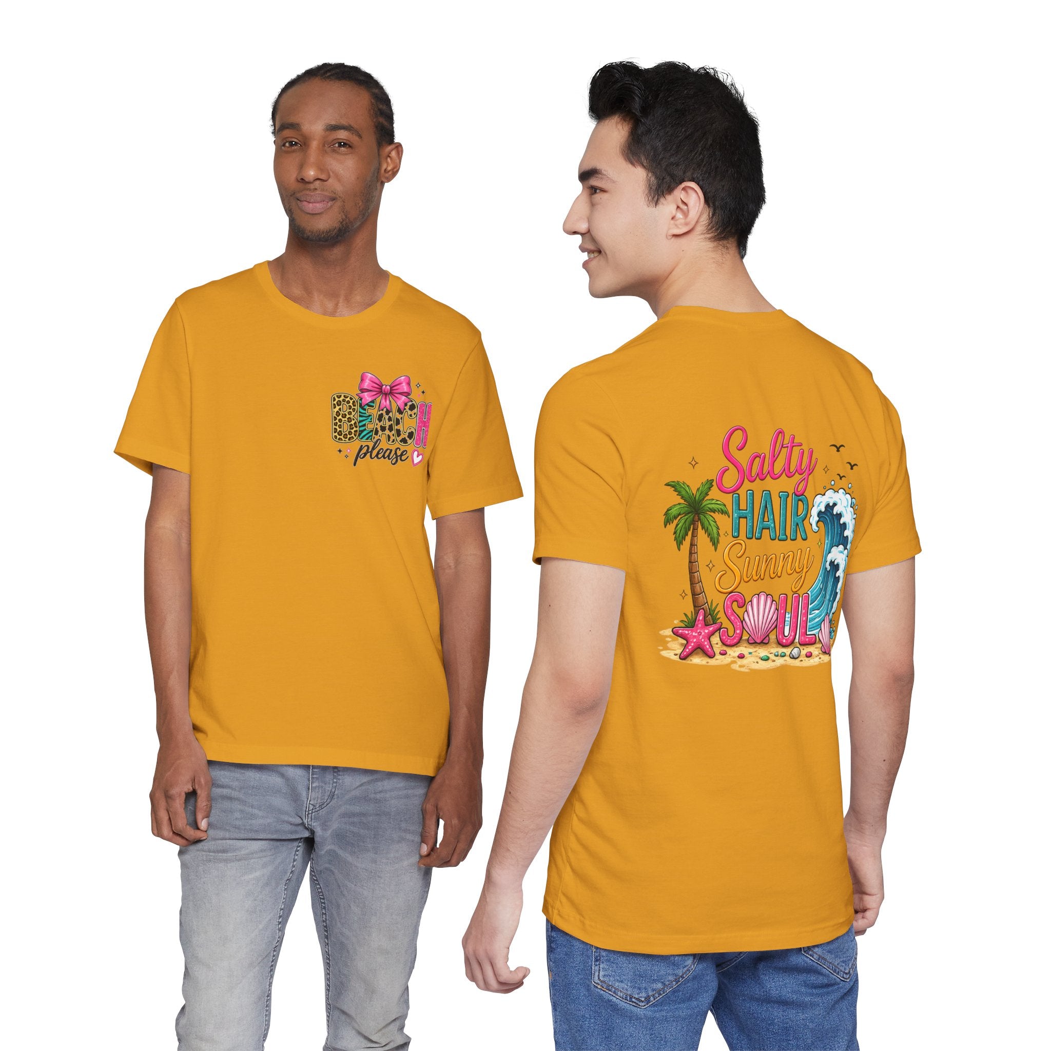 Beach Please — Salty Verse Funny Women's Graphic Tee