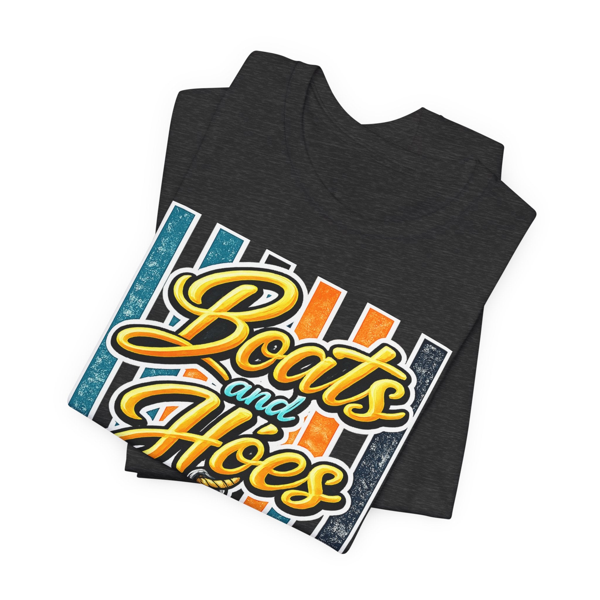 Boats and Hoes — Funny Women's Lake Graphic Tee
