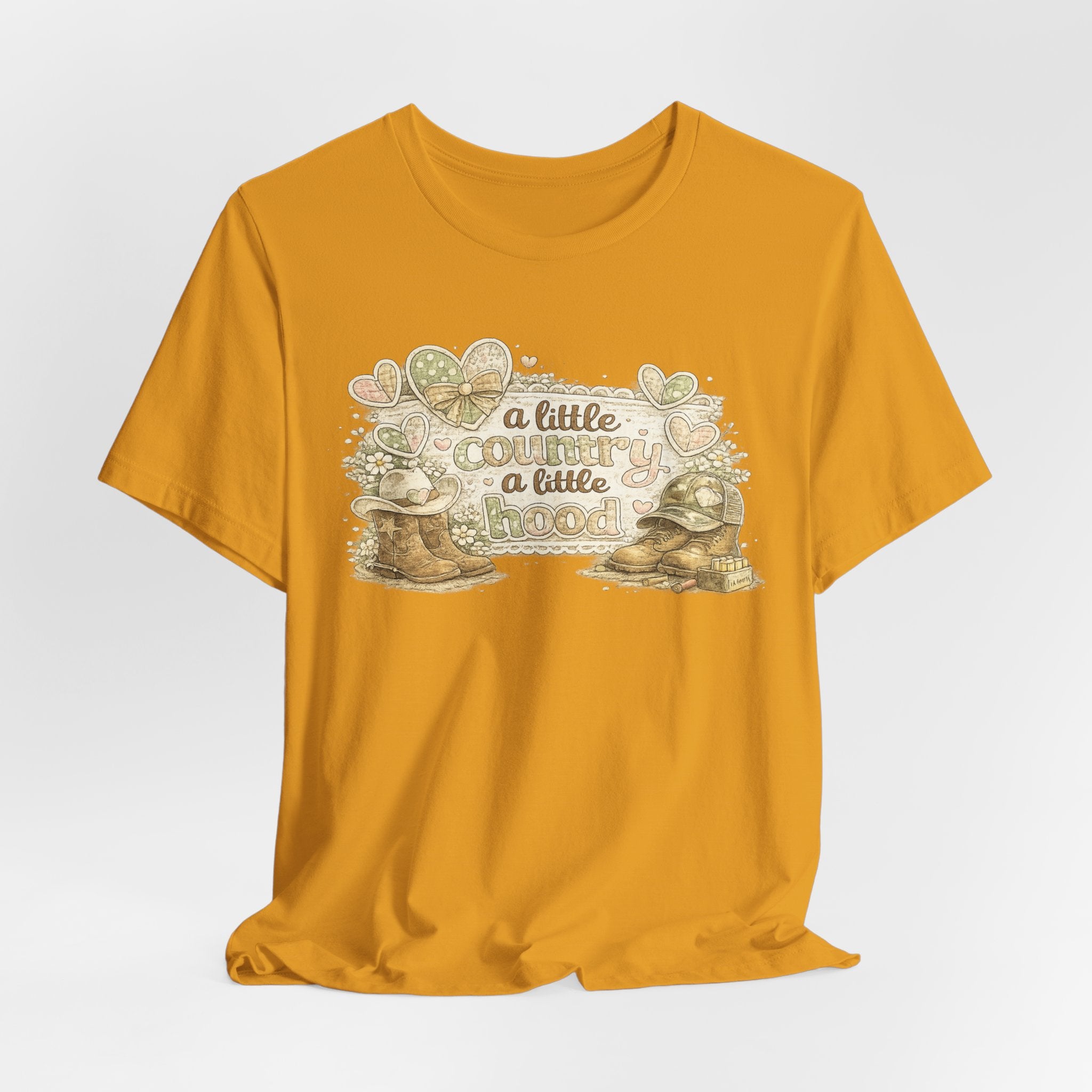 A Little Country A Little Hood — Funny Women's Graphic Tee