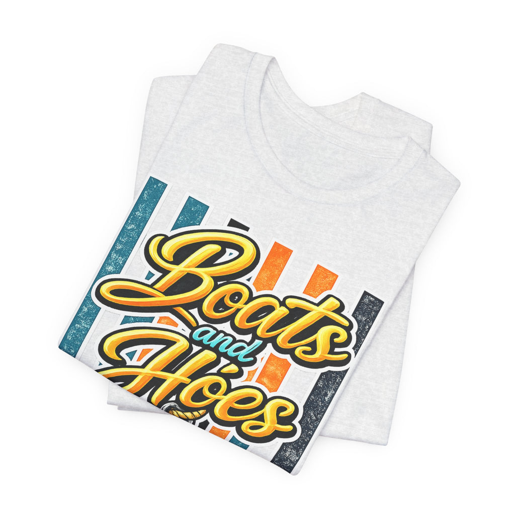 Boats and Hoes — Funny Women's Lake Graphic Tee