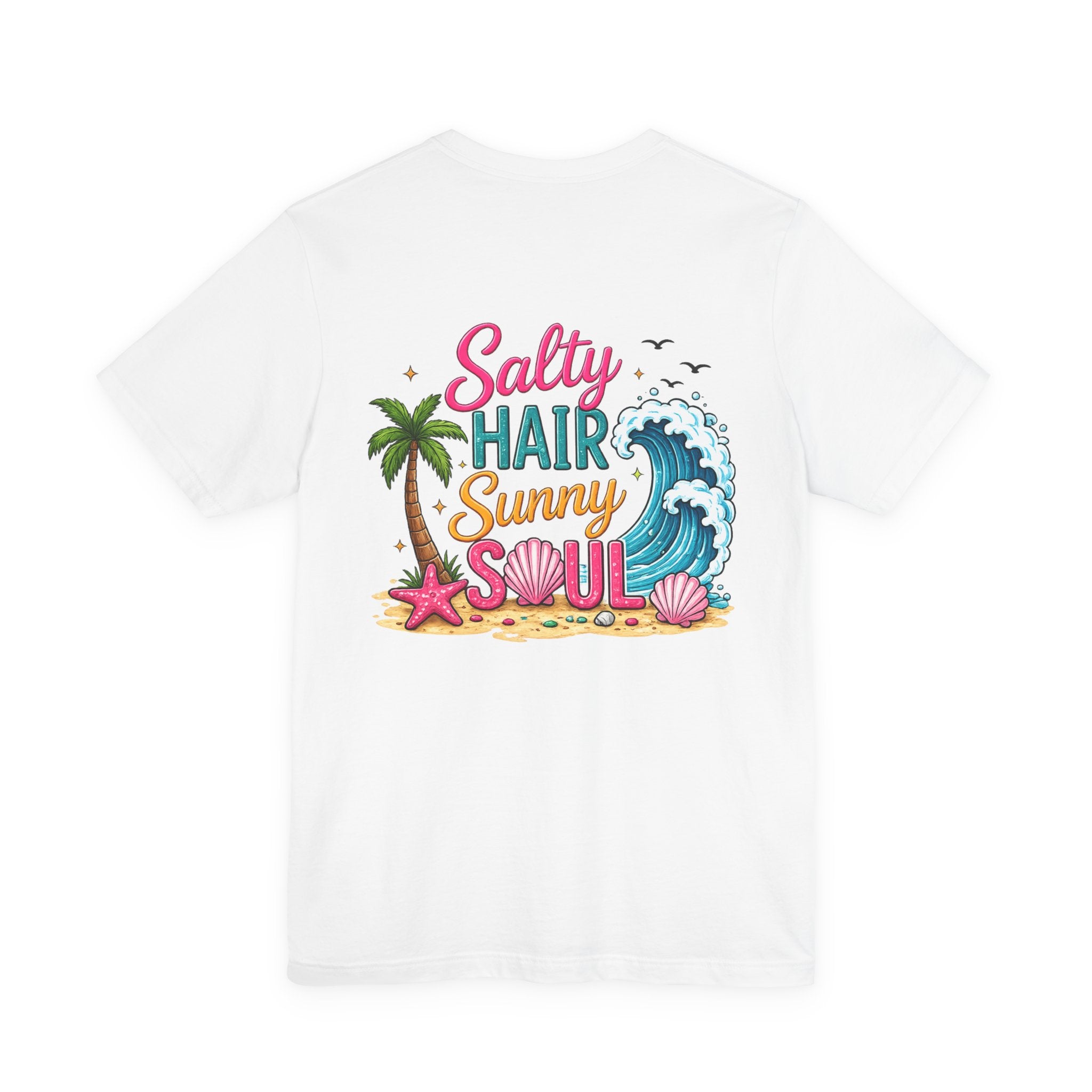 Beach Please — Salty Verse Funny Women's Graphic Tee