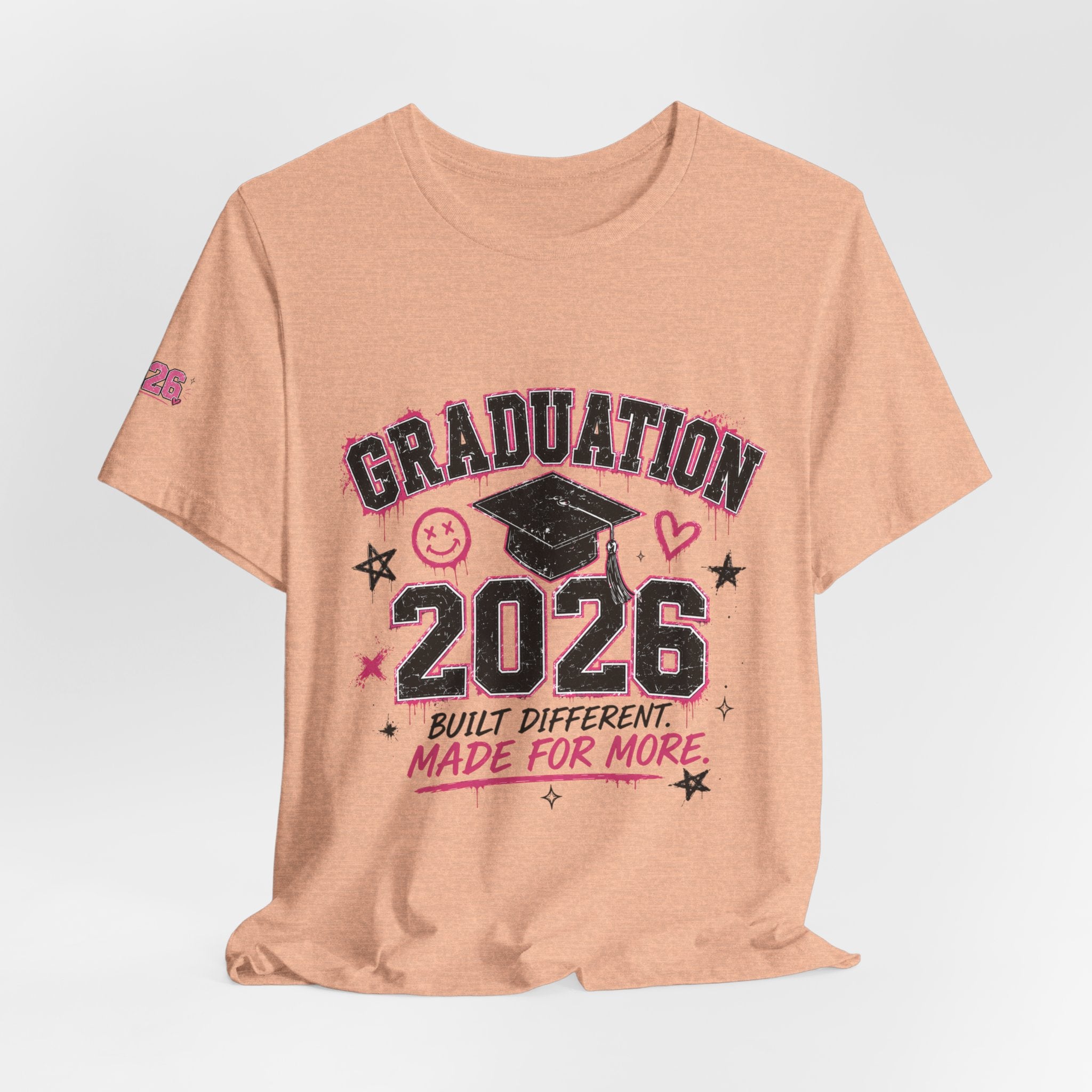 Class of 2026 Senior T-Shirt — “On Wednesdays We Wear Pink” So Fetch Graduation Tee