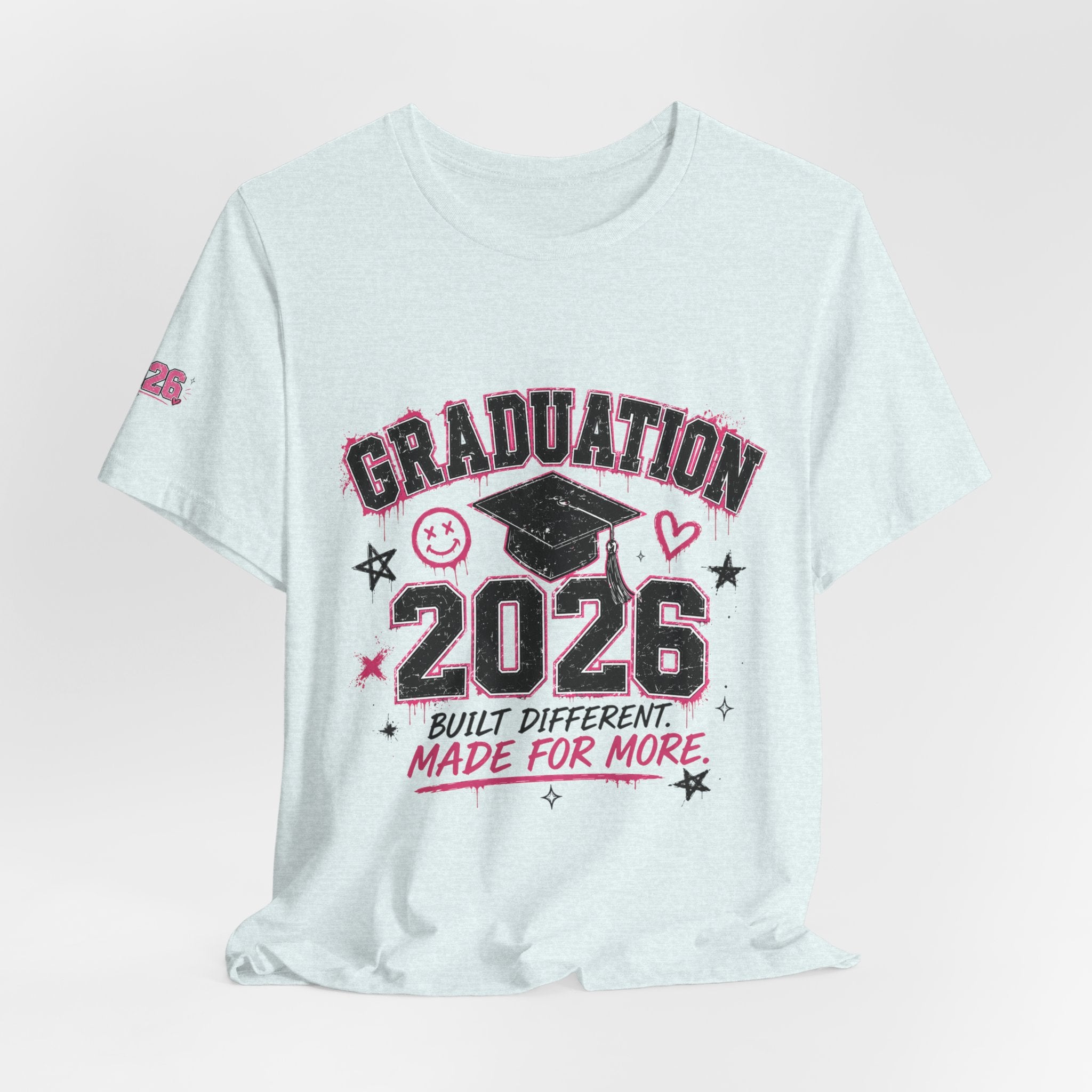 Class of 2026 Senior T-Shirt — “On Wednesdays We Wear Pink” So Fetch Graduation Tee
