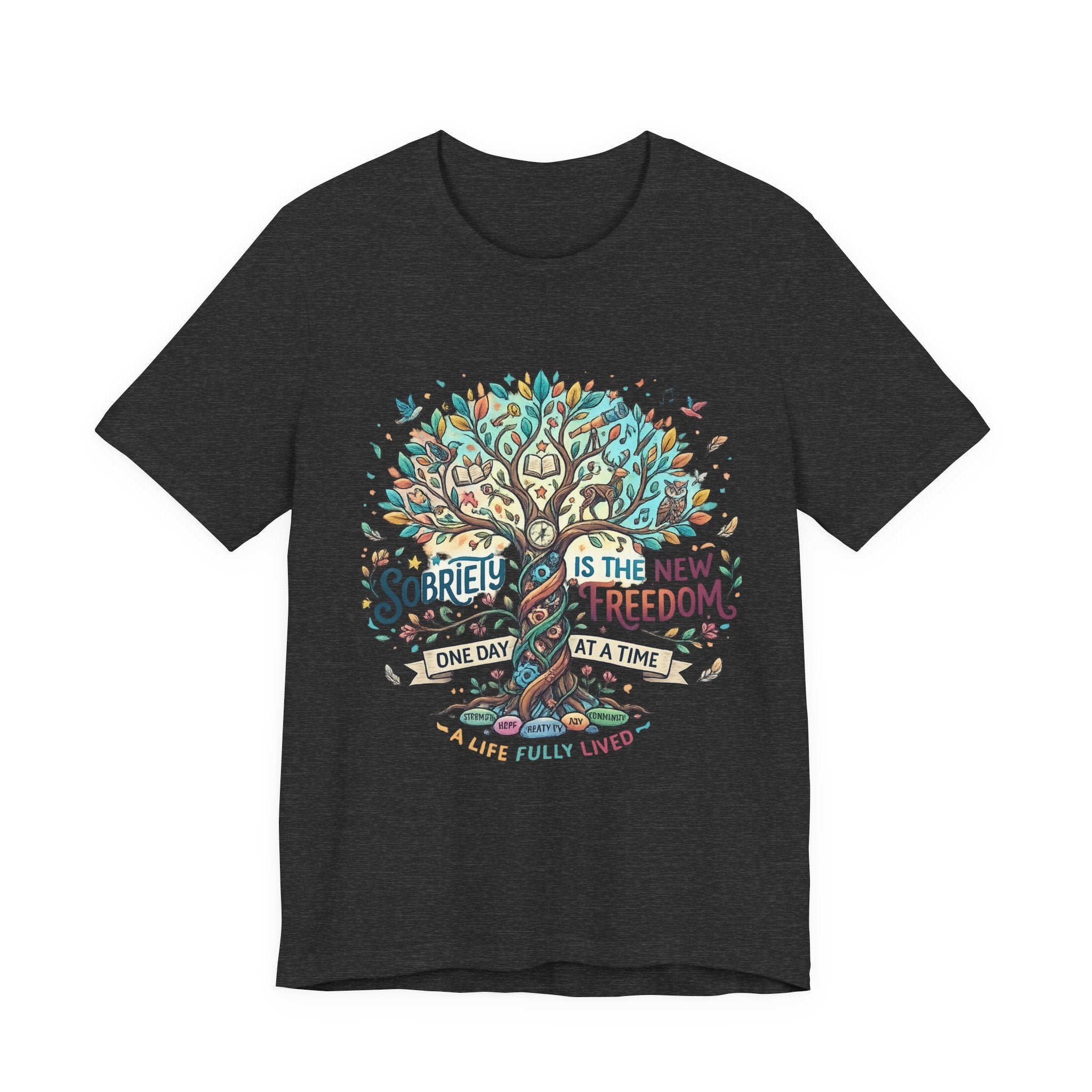 Sobriety Is the New Freedom — Inspirational Women's Graphic Tee