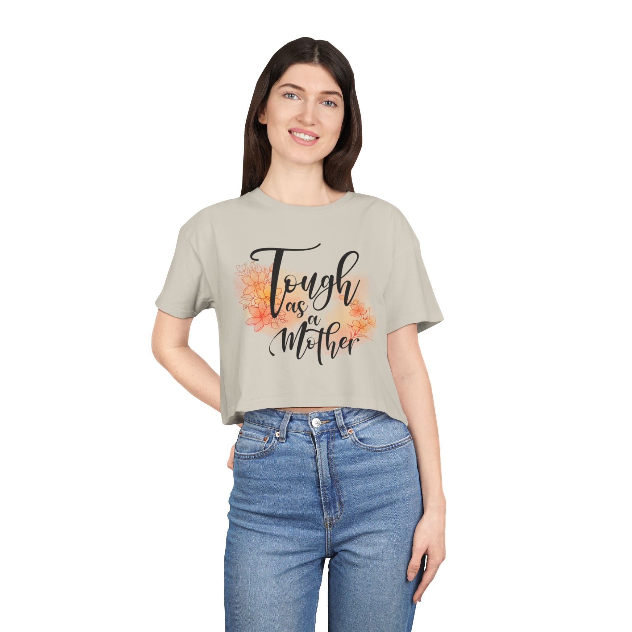 Tough as a Mother Crop Tee