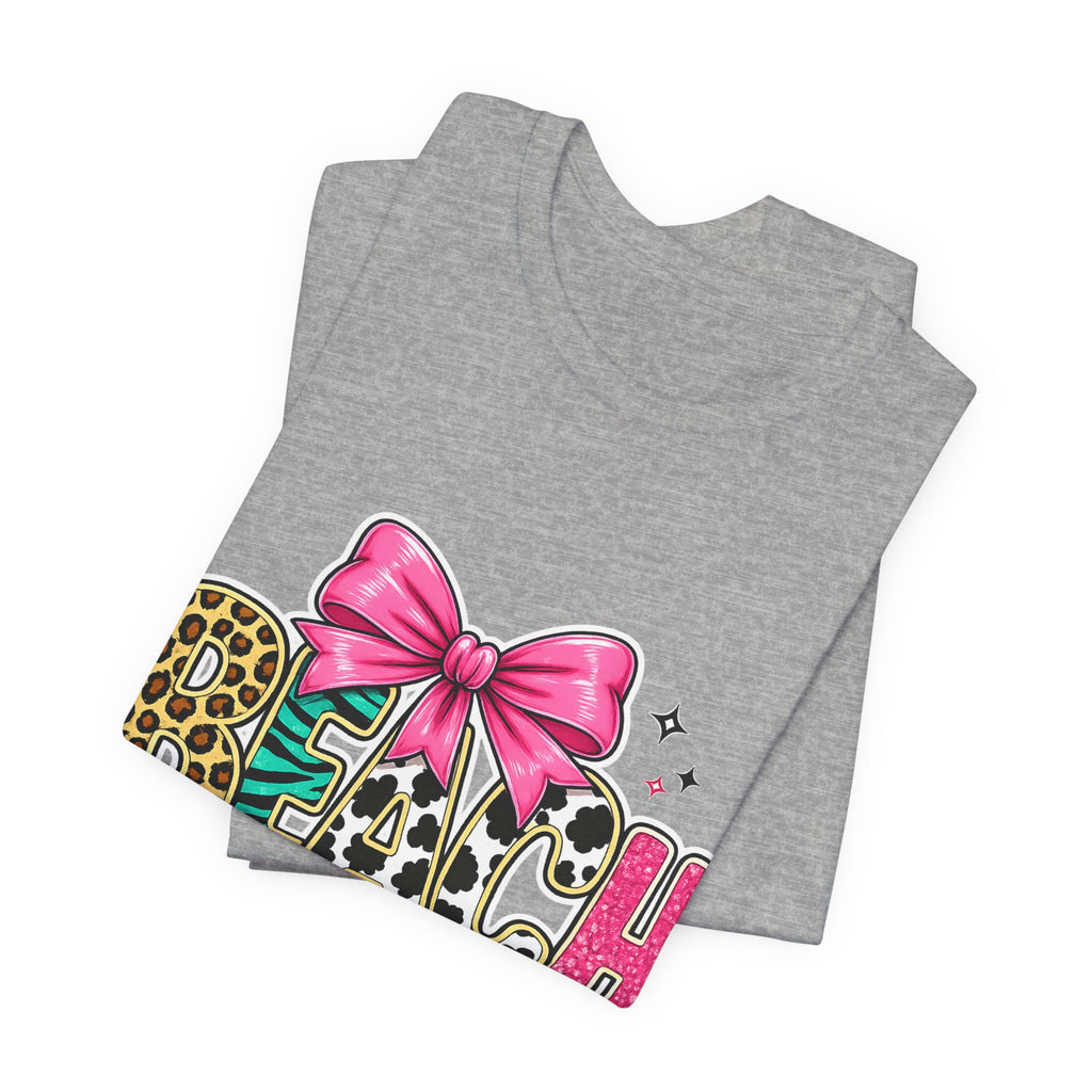 Beach Please — Funny Women's Beach Graphic Tee