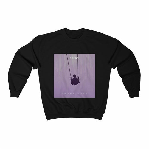 Womens Purple Logo Sweatshirt