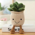 Smiling Tulip Plush Plant Decor